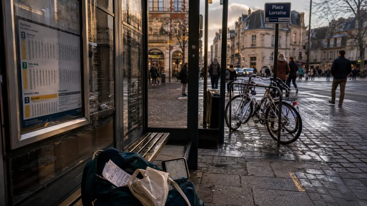 Place Lorraine Angers : arrêt de bus et accès transports