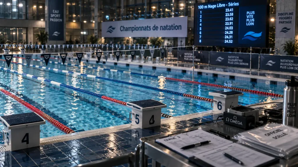 Angers accueillera les Championnats de France de natation à Jean-Bouin