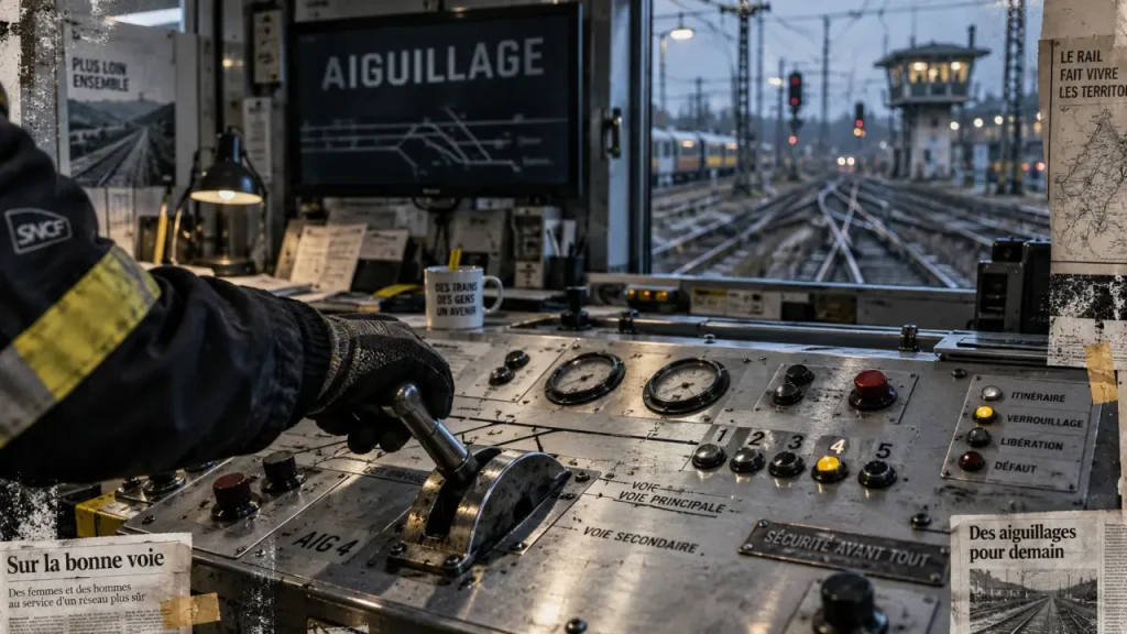 À Angers, les aiguilleurs veillent chaque jour sur la circulation des trains