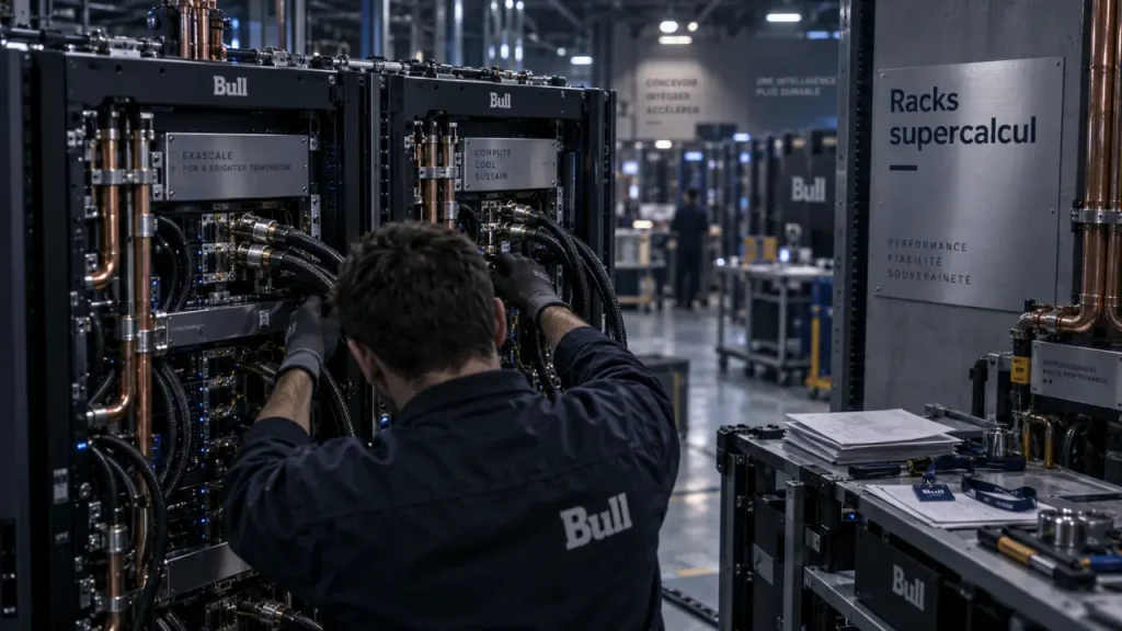 À Angers, Bull double sa production de racks de supercalcul