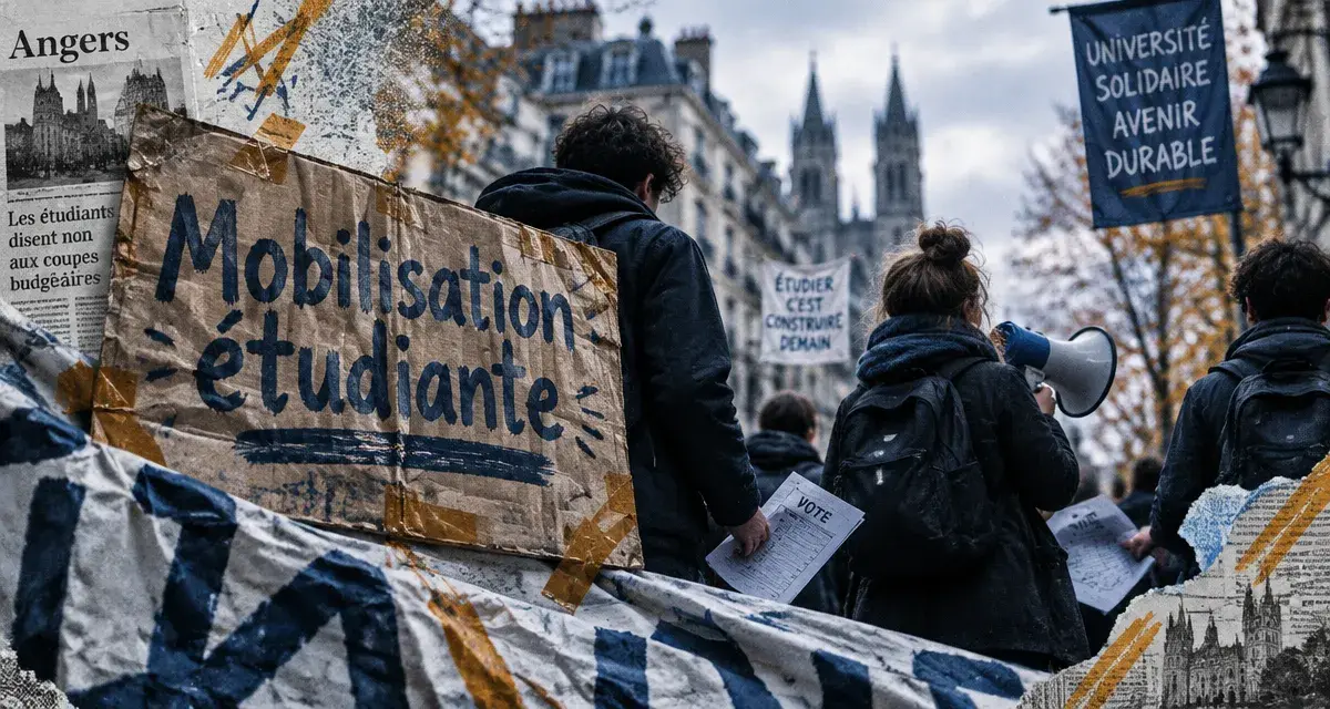 Angers : les étudiants maintiennent leur mobilisation après les violences