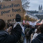 À Angers, près d’un millier de jeunes défilent pour l’éducation