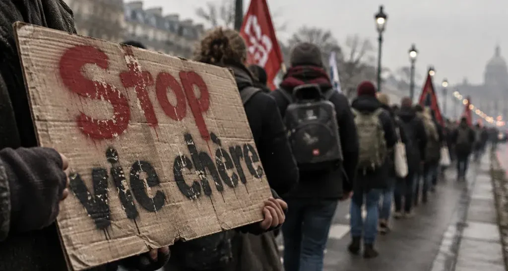 À Angers, près de 10 000 personnes mobilisées contre la vie chère