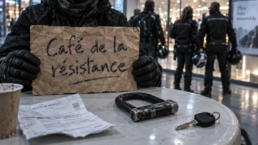 À Angers, les motards ont protesté contre le contrôle technique
