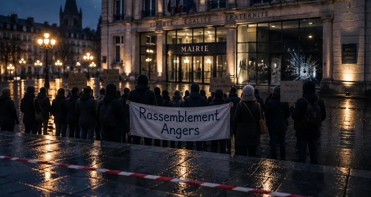 Angers : un rassemblement ce lundi midi après les dégradations