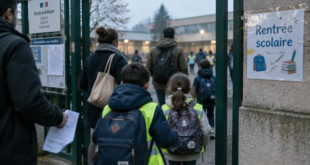 À Angers, une rentrée scolaire sous tension dans les écoles publiques