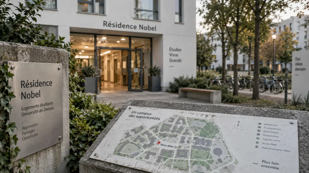 À Angers, la résidence étudiante Nobel ouvre près du campus Belle-Beille