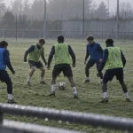 Angers Sco : une séance d'entraînement en comité restreint à la Baumette