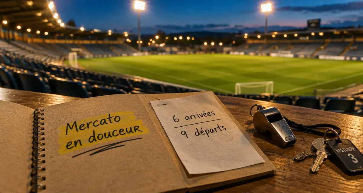 Angers-SCO : un mercato sans révolution, avec six arrivées et neuf départs