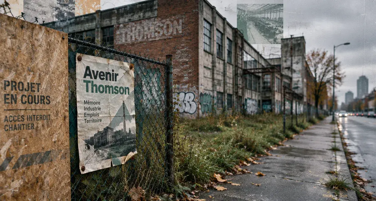 À Angers, l’avenir de l’ancienne usine Thomson soumis aux habitants