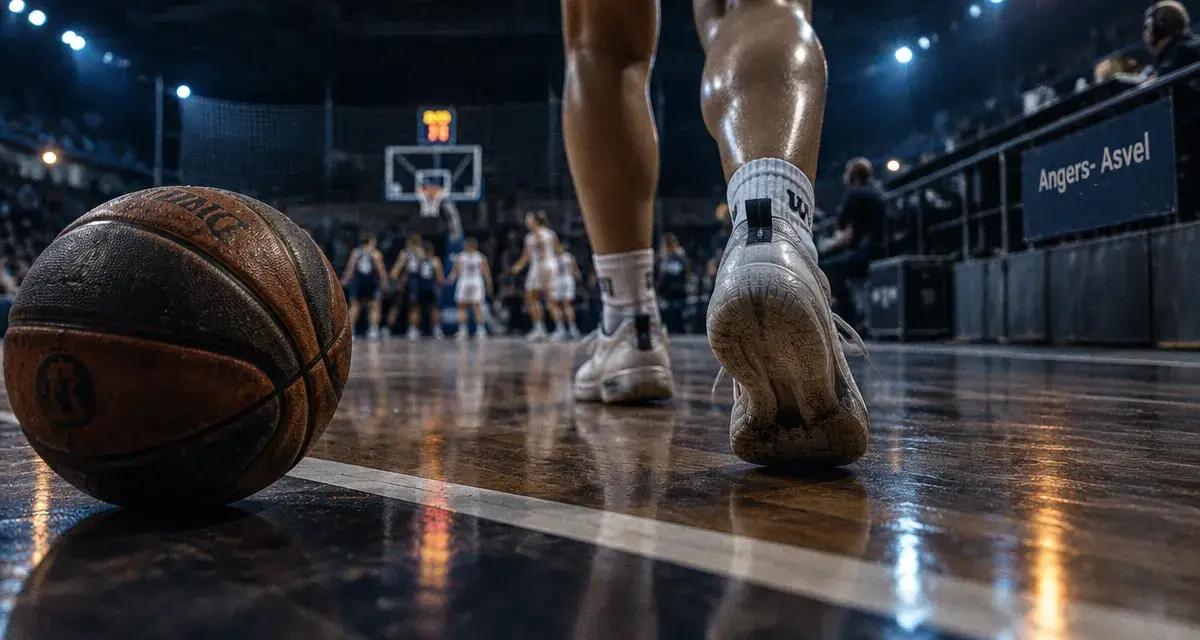 Basket : Angers renversé par l’Asvel après quinze points d’avance