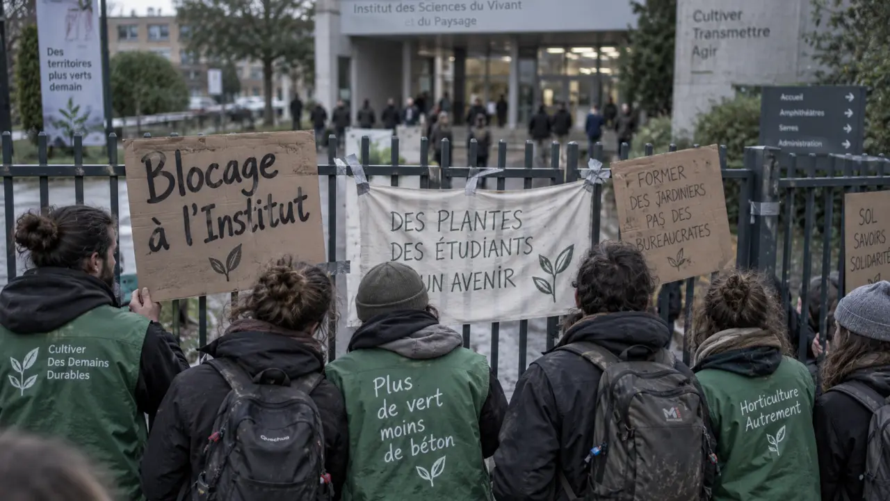 À Angers, des étudiants de l’Institut Agro bloquent leur établissement