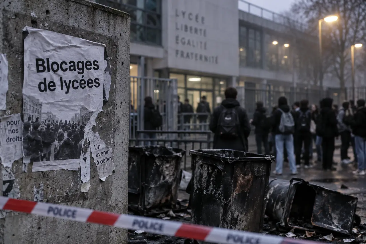 Blocages de lycées à Angers : le maire appelle au calme après des dégradations
