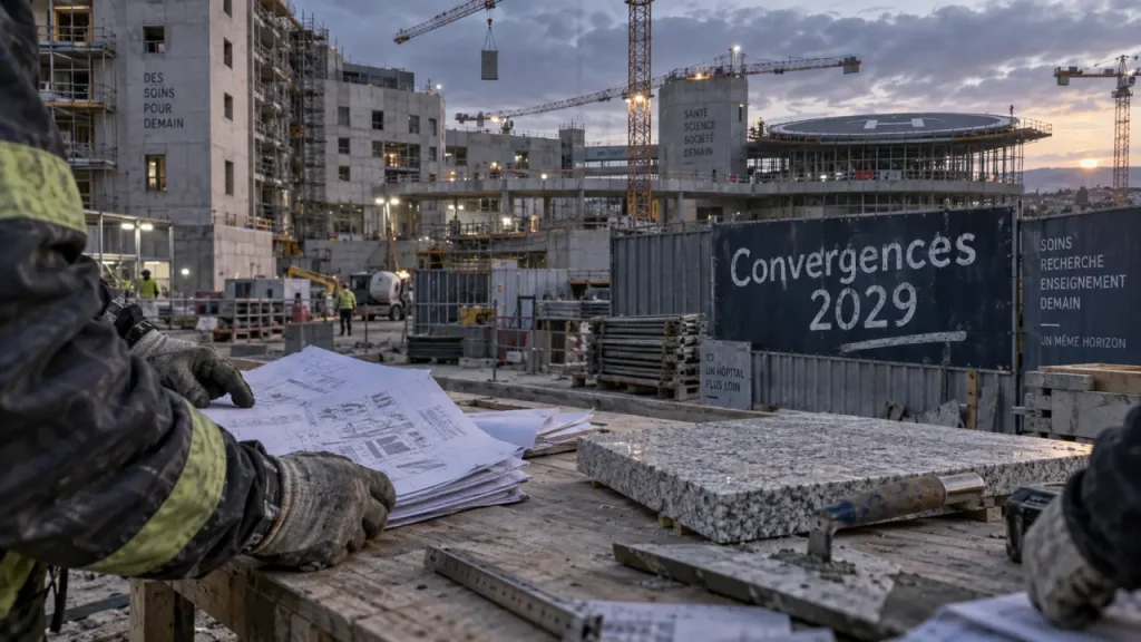 Au CHU d’Angers, le projet Convergences entre dans sa phase de construction