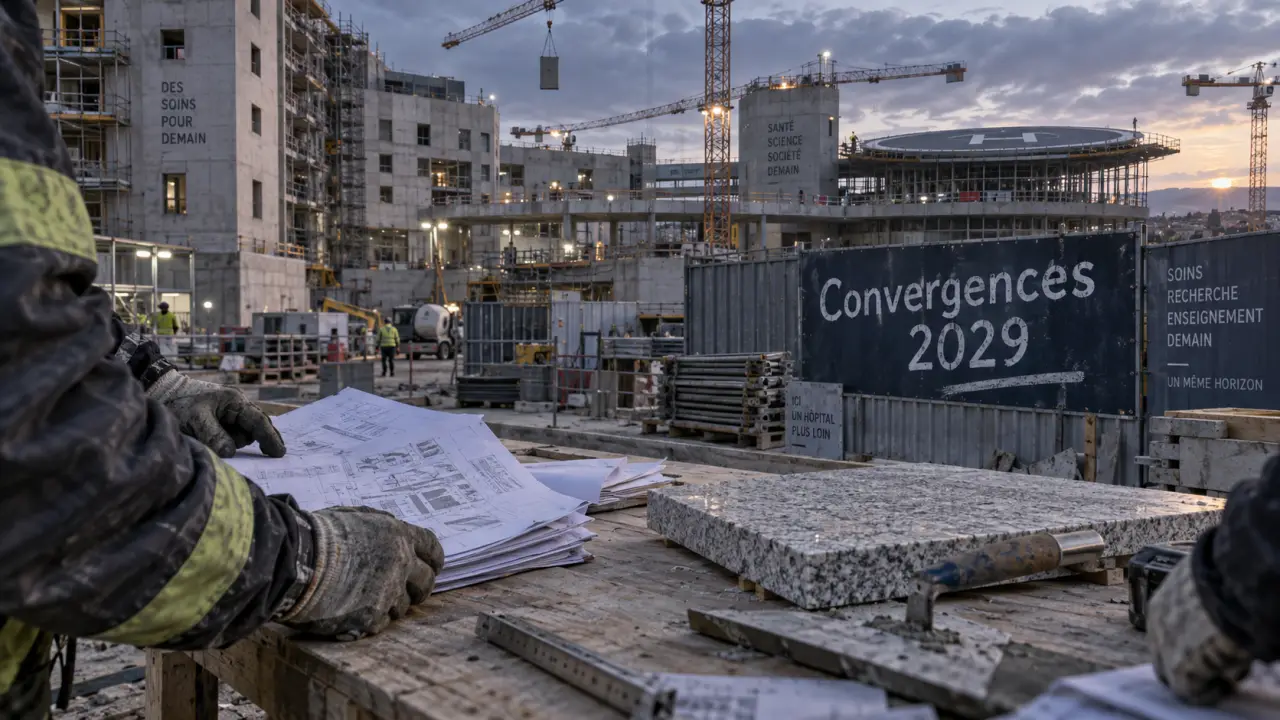 Au CHU d’Angers, le projet Convergences entre dans sa phase de construction