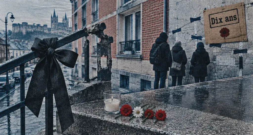 Dix ans après le balcon effondré à Angers, le deuil reste vif