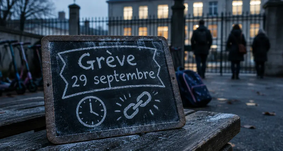 Grève du 29 septembre : des services périscolaires fermés à Angers