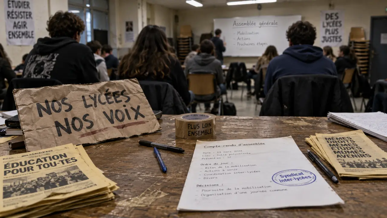 Les lycéens d’Angers lancent un projet de syndicat inter-lycées