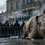 À Angers, une mobilisation de plus de 6 000 personnes marquée par des dégradations