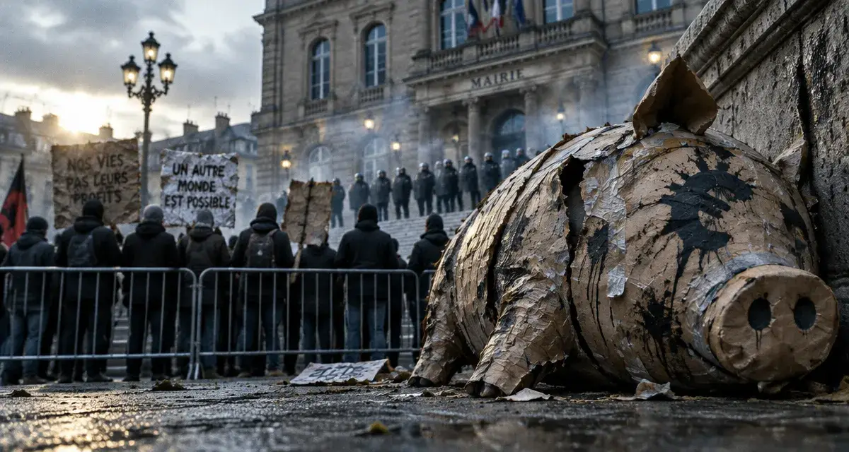 À Angers, une mobilisation de plus de 6 000 personnes marquée par des dégradations