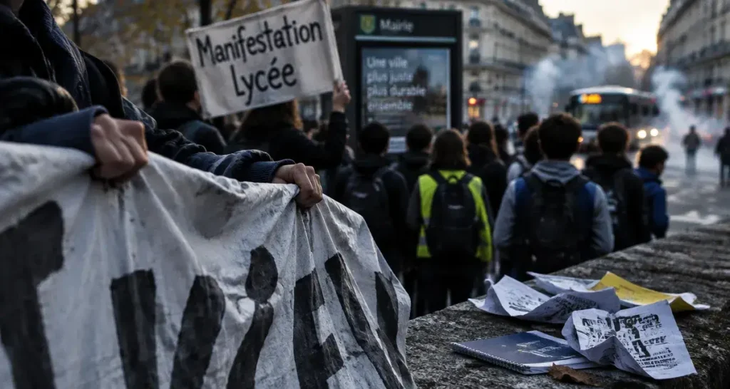 Une manifestation lycéenne annoncée ce mardi à Angers