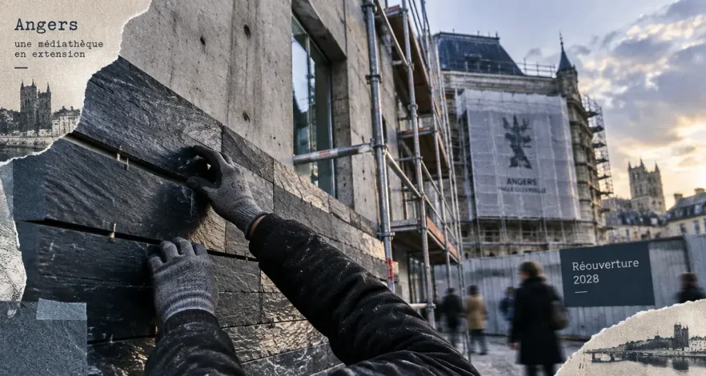 Médiathèque Toussaint : le chantier vise une réouverture au public en 2028