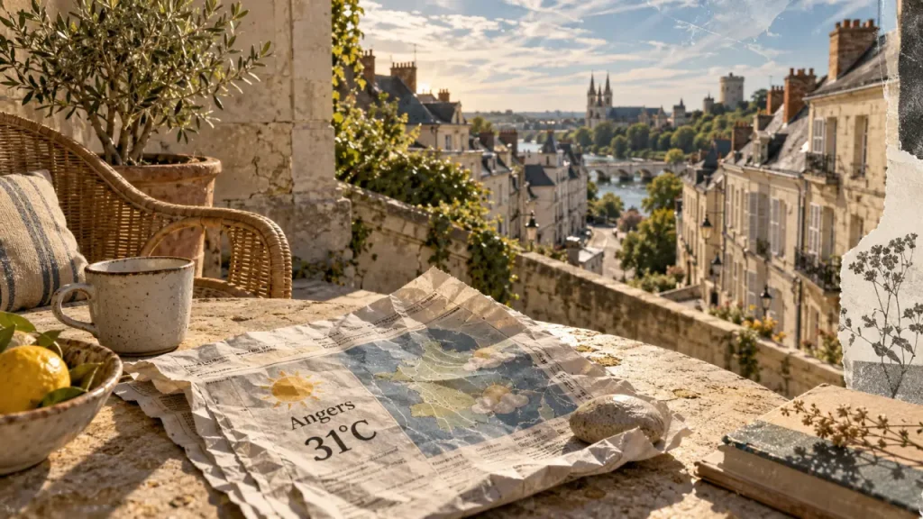 Météo à Angers : jusqu’à 31 °C vendredi avant un week-end plus nuageux