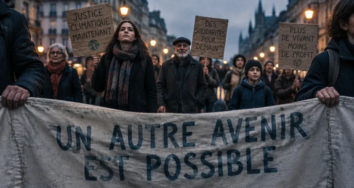 Mobilisation à Angers : un rassemblement marqué par l'échange intergénérationnel