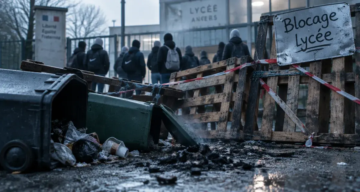 Mobilisation lycéenne : plusieurs établissements bloqués à Angers mercredi