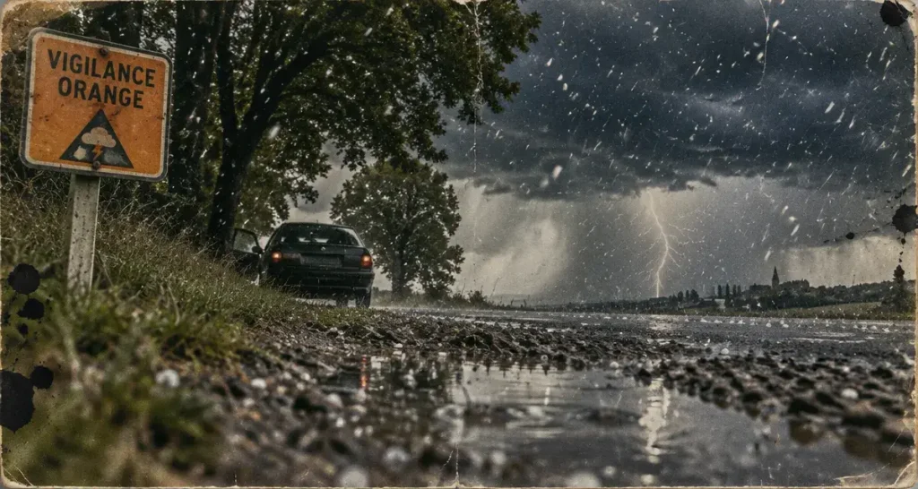 Orages : le Maine-et-Loire en vigilance orange ce jeudi