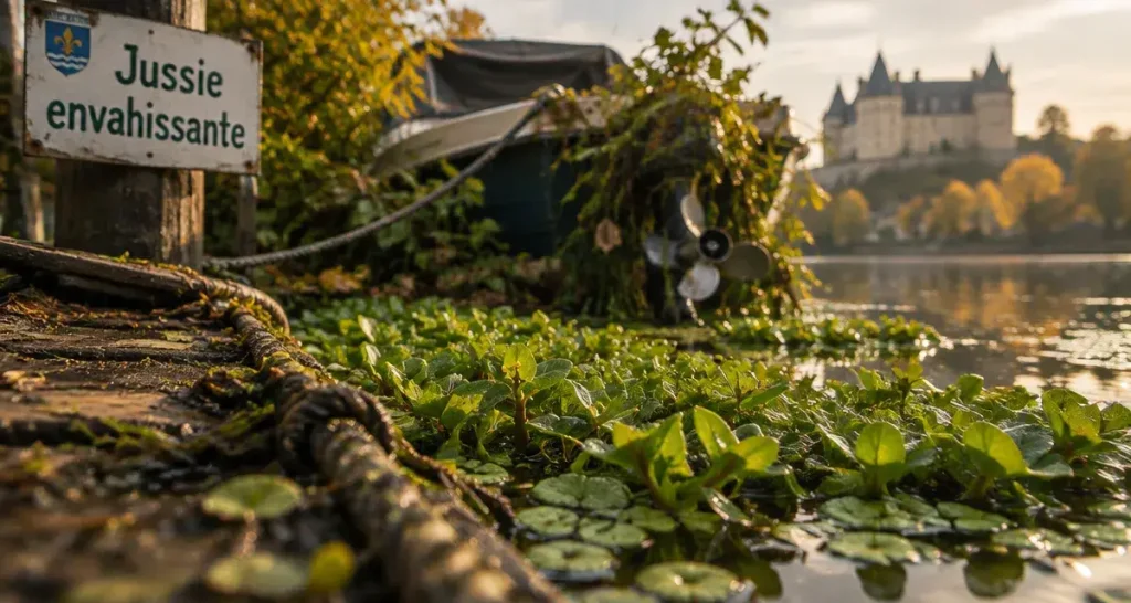 Prolifération de plantes invasives au port d'Angers