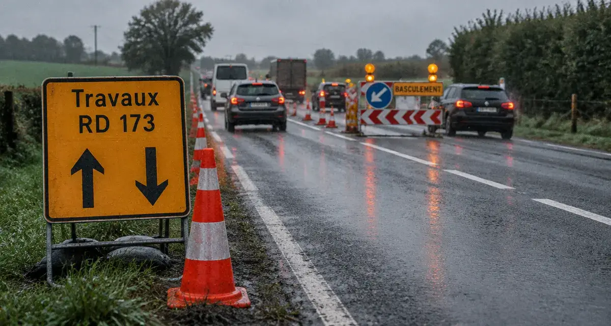 Axe Rennes-Angers : des travaux prévus du 24 au 28 août sur la RD 173
