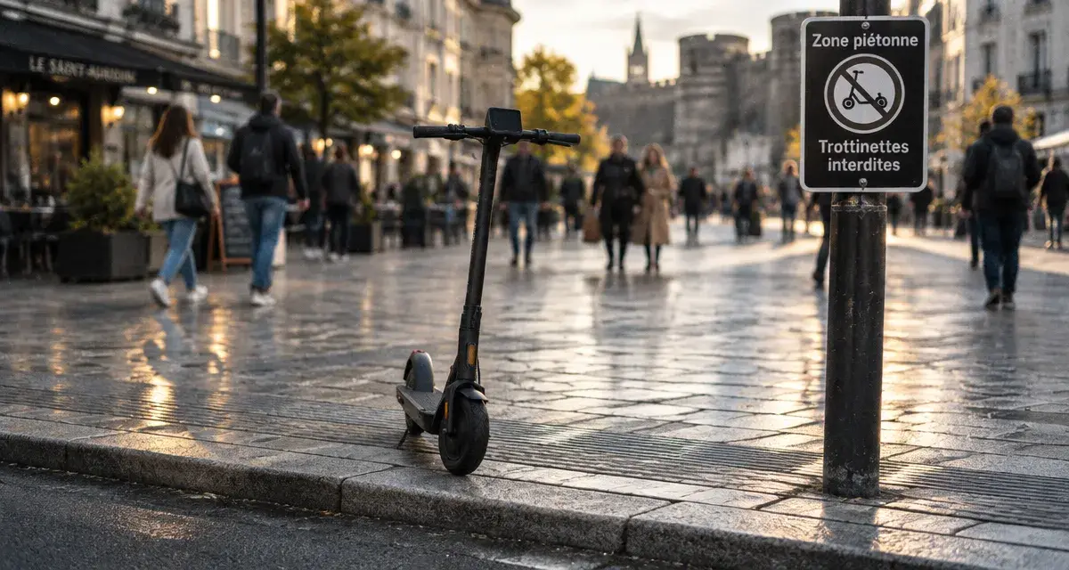 Angers : les trottinettes électriques interdites sur le plateau piétonnier